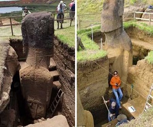Penelitian Patung Moai